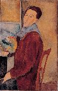 Amedeo Modigliani Self-portrait. France oil painting artist